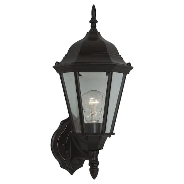 Generation Lighting Bakersville 1-Light Heirloom Bronze Outdoor Wall Lantern Sconce