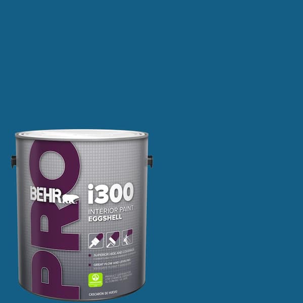 1 gal. #S-H-550 Sapphire Sparkle Eggshell Interior Paint