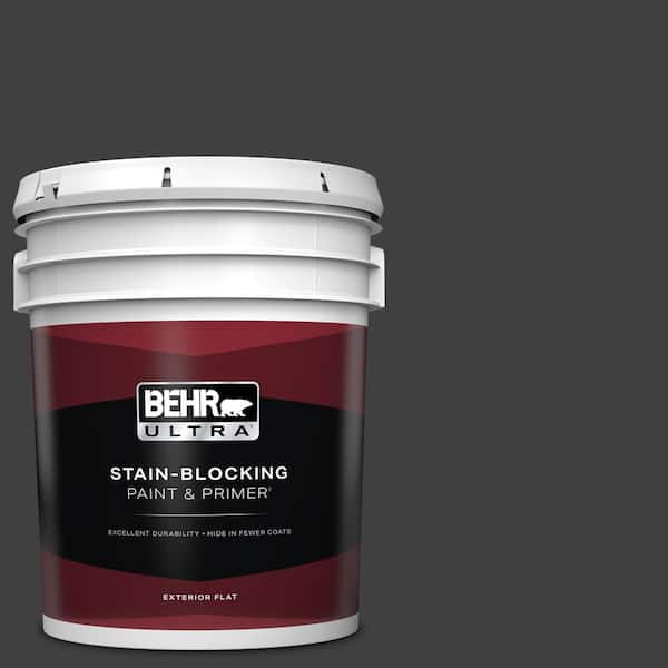 BEHR ULTRA 5 gal. #BXC-02 Bauhaus Flat Exterior Paint & Primer