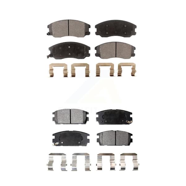 TEC Front Rear Ceramic Brake Pads Kit For Chevrolet Equinox Saturn Vue Captiva Sport Pontiac KTC-100116