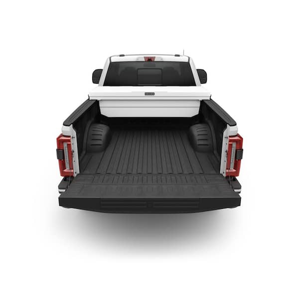 Crossover Truck Tool Box in HDP, Full-Size, Fits Trucks with Bedrails from 61.375 in. and 70.5 in. W, in White