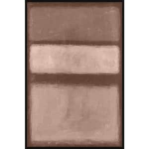 "Sign of Recognition" by Marmont Hill Floater Framed Canvas Abstract Art Print 18 in. x 12 in.