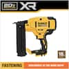 DEWALT 20V MAX XR Lithium Ion Cordless 18 Gauge Brad Nailer Tool