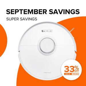 Q7 Max-WHT Robot Vacuum and Mop with LiDAR Navigation, Bagless, Washable Filter, Multi-Surface in White