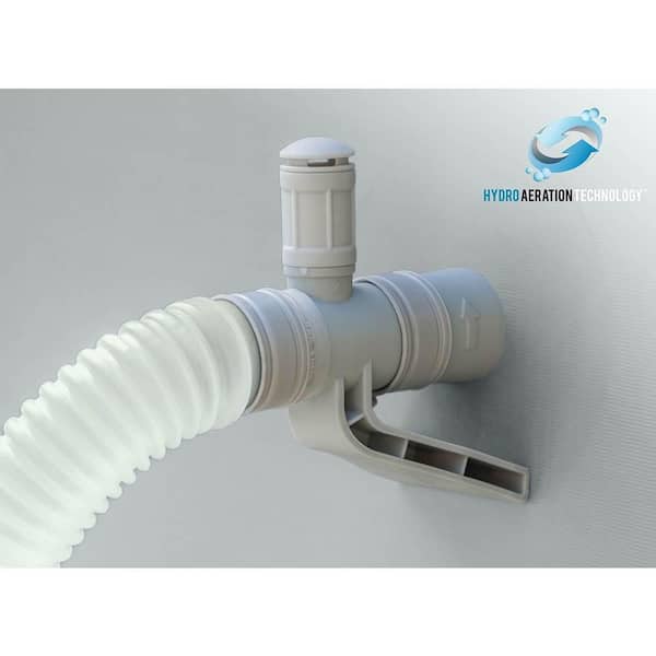 12 ft. x 30 in. Round 144 in. Frame Above Ground Swimming Pool Set and Robot Vacuum