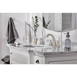 Elmhurst 8 in. Widespread 2-Handle Bathroom Faucet in Brushed Nickel