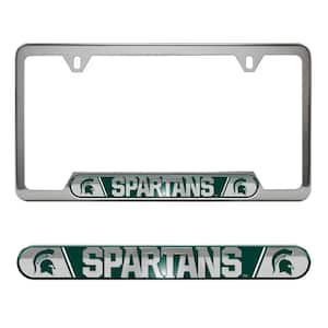 Michigan State Spartans Embossed License Plate Frame 6.25 in. x 12.25 in.