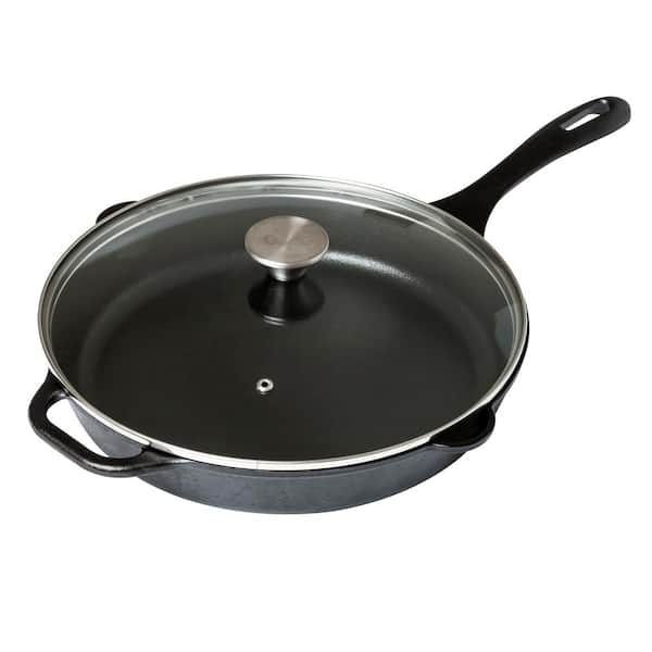 High Dome Frying Pan Tempered Glass Steaming Pot Lids with Ss Rim