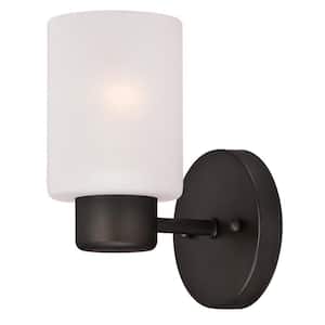Sylvestre 1-Light Oil Rubbed Bronze Wall Mount Sconce