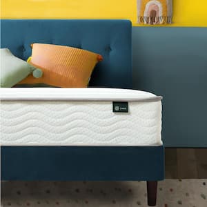 6 in. Medium Quilted Top Twin Foam and Spring Mattress