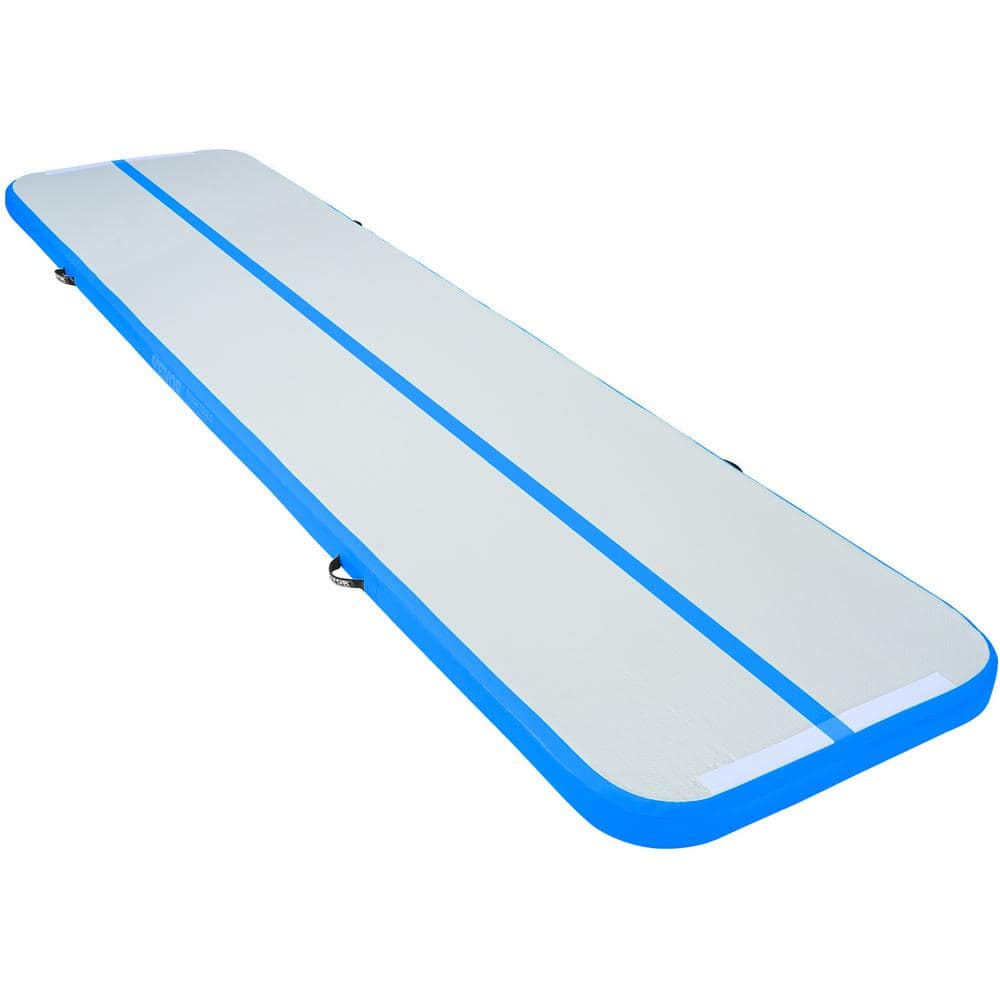 VEVOR Gymnastics Air Mat 156 in. L x 39.6 in. x W 4 in. Thickness 42.9 ...