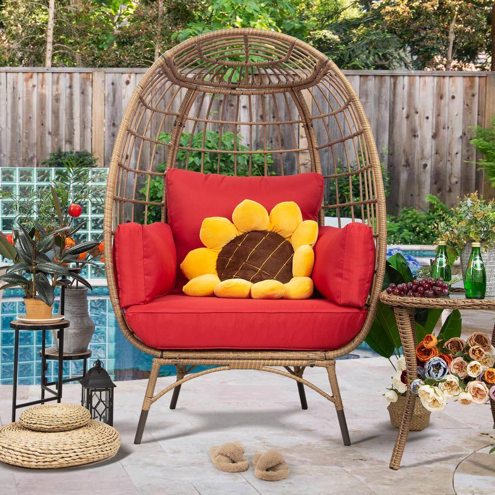 Have a question about JOYSIDE Patio Yellow Wicker Indoor/Outdoor Egg