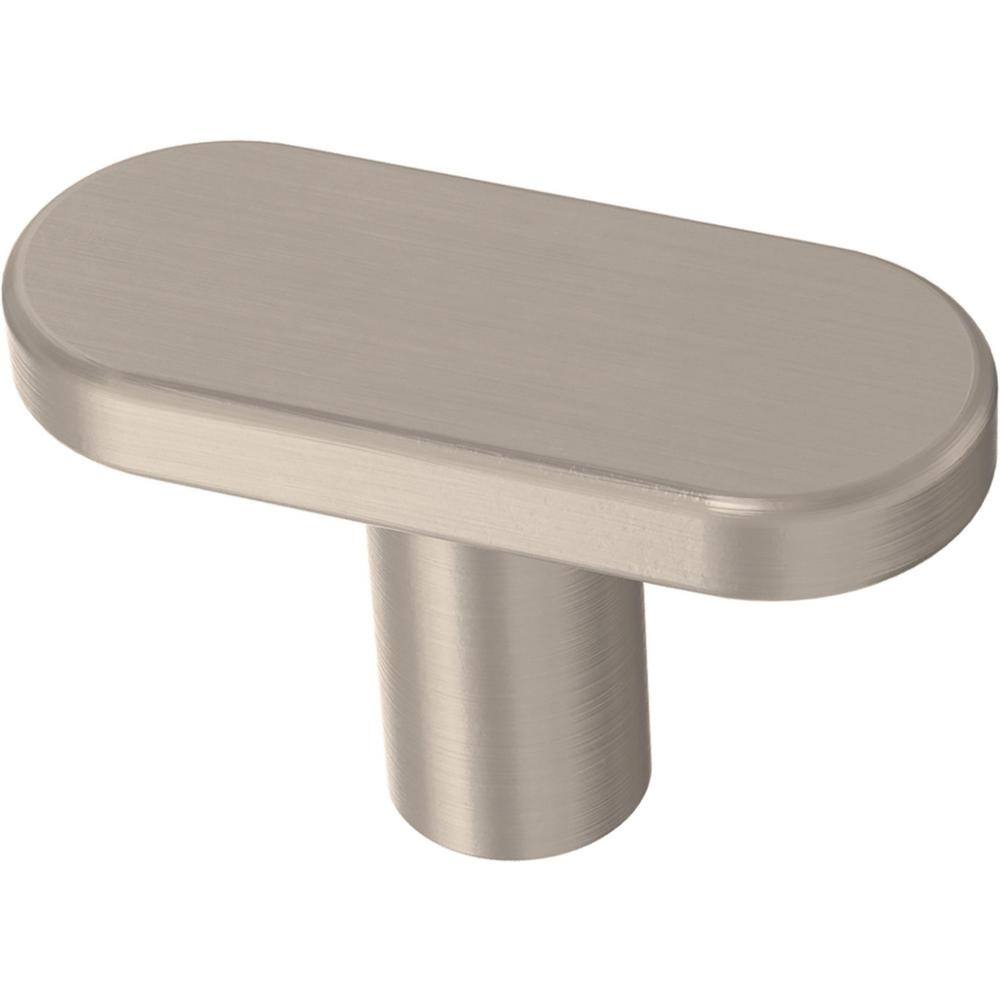 Liberty Simply Refined 1-19/32 in. (40 mm) Satin Nickel Cabinet Knob ...