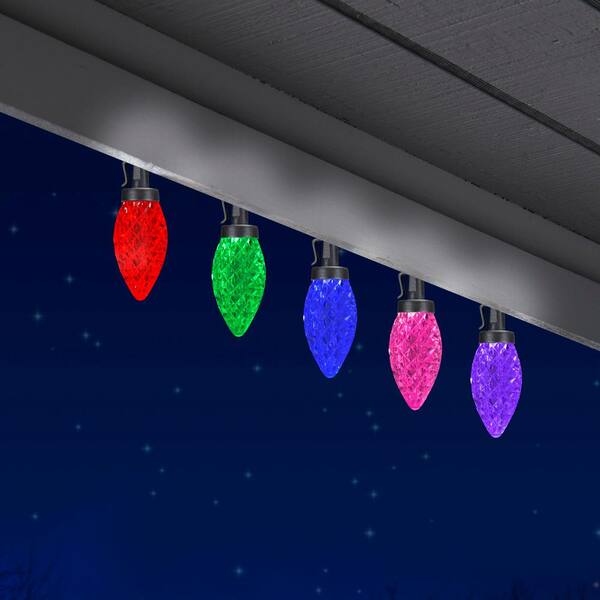 LightShow 24 Count Multi-Colored LED ColorMotion C9 Lights-Deluxe 