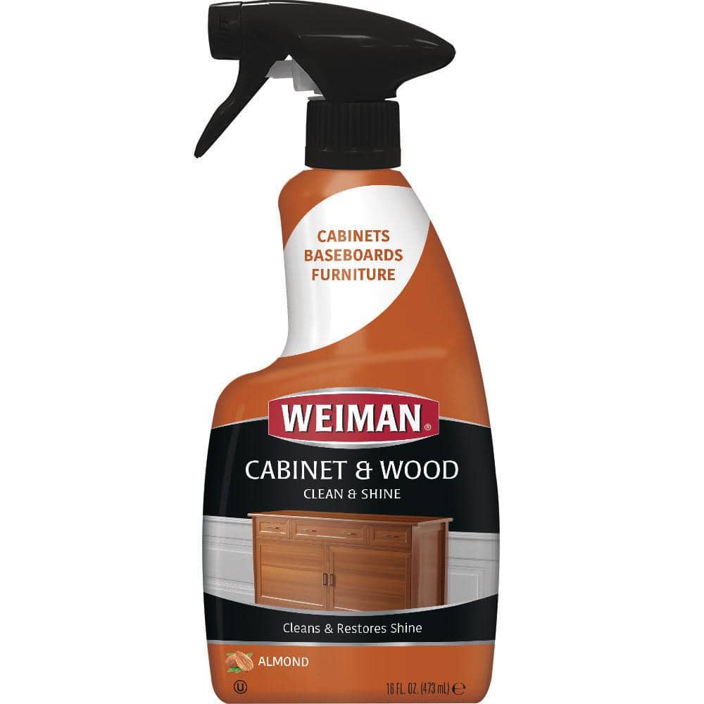 Weiman 16 Oz Fl Cabinet And Wood Cleaner And Polish 332 The Home Depot