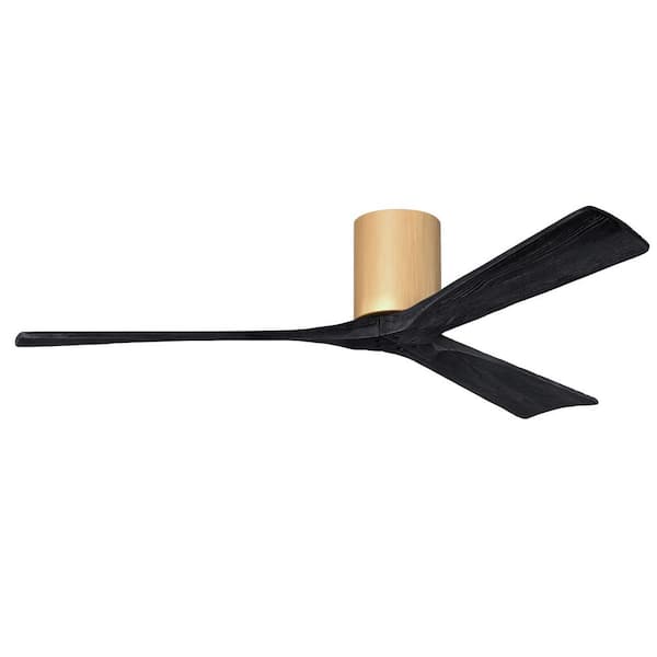 Matthews Fan Company Irene-3H 60 in. 6 Fan Speeds Ceiling Fan in Brown with Remote and Wall Control Included