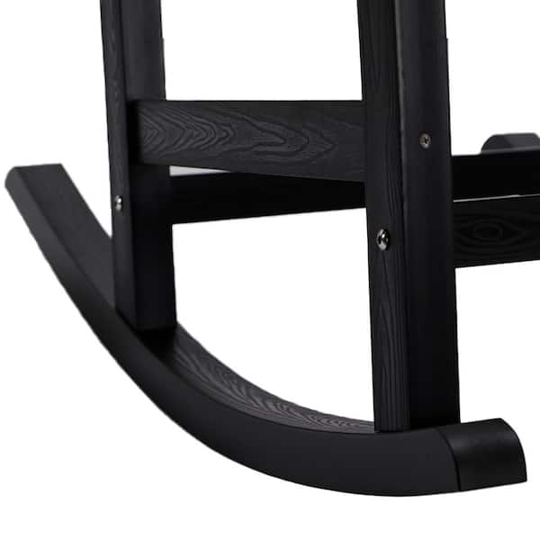 Ready Rocker Lumbar Support Seat Rocker Carbon Black Foam / Aluminum 1 Ct