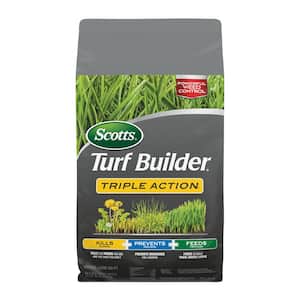 Turf Builder Triple Action1 11.31 lbs. 4,000 sq. ft. Lawn Fertilizer, Weed Killer, Crabgrass Preventer