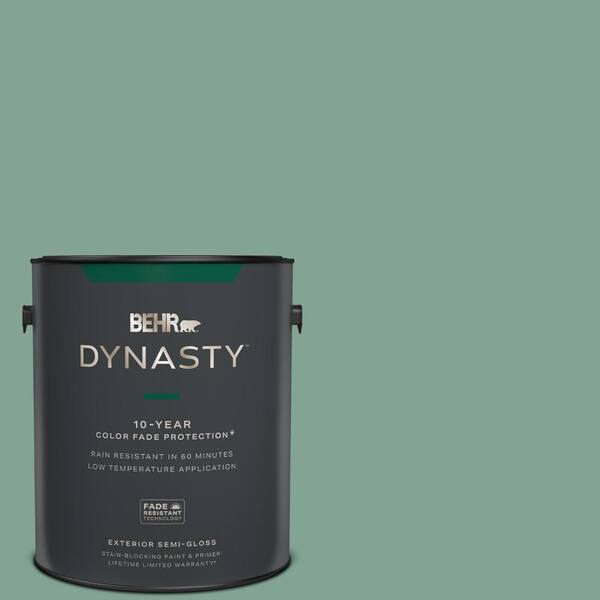 BEHR DYNASTY 1 gal. 470F4 Aspen Aura SemiGloss Enamel Exterior Stain