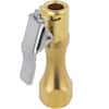 Milton European Style Air Chuck With Grip Chuck.25 In. ID Hose Barb At