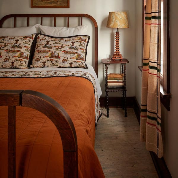 Camp Wandawega 3-Piece Multicolored Sportsman Cabin/Lodge Cotton Full/Queen Quilt Set