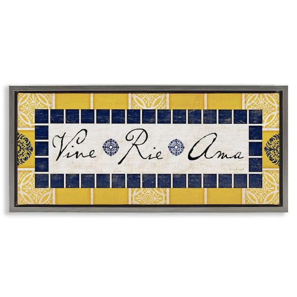 Stupell Industries Live Laugh Love by Jennifer Pugh Gray Floater Frame Typography Graphic Art Print 14 in. x 31 in.