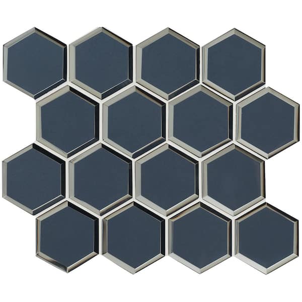 Merola Tile Metro Hex 2 in. Matte White 10-1/2 in. x 11 in. x 6 mm Porcelain Mosaic Tile (8.21 sq. ft. / case) Merola Tile Metro Hex 2 in. Matte White 10-1/2 in. x 11 in. x 6 mm Porcelain Mosaic Tile (8.21 sq. ft. / case)