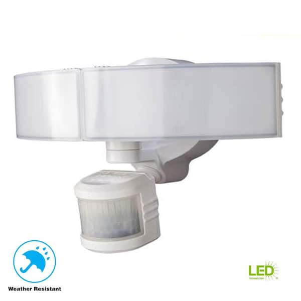 Defiant 270 Degree LED Motion Sensor White Outdoor Security Light