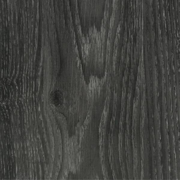 Unbranded Take Home Sample - Allure Ultra Aspen Oak Black Luxury Vinyl Flooring - 4 in. x 4 in.