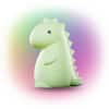 Tommy Dinosaur MultiColor changing Integrated LED Rechargeable Silicone Night Light Lamp, Green