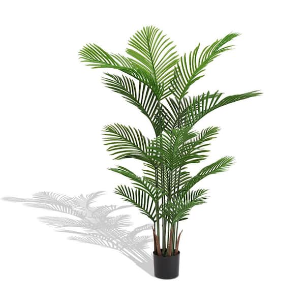5.2 ft. Artificial Palm Tree in Pot (2-Pieces)