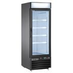 Summit Appliance 24 in. 5 cu. ft. Commercial Refrigerator in Black ...