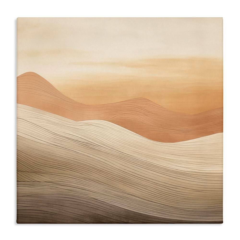 Ombre Desert Dunes by Irena Orlov Unframed Nature Graphic Art Print 36 in. x 36 in. price history on PriceWatchPro