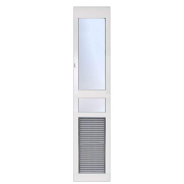 High Tech Pet 6.38 in. x 13.5 in. Weather and Energy Efficient Pet Door with Magnetic Closure for Regular Height Patio Doors
