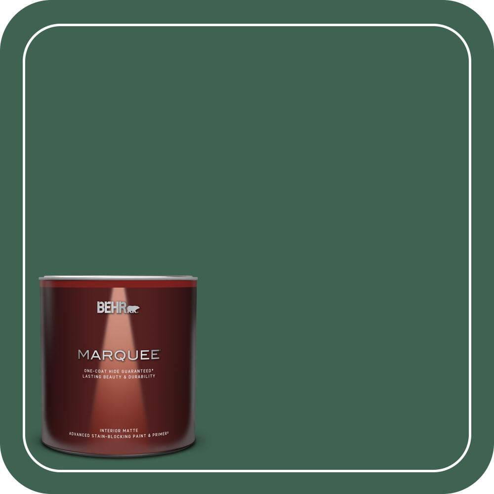 1 Qt. #M430-7 Green Agate One-Coat Hide Matte Interior Paint & Primer price history on PriceWatchPro