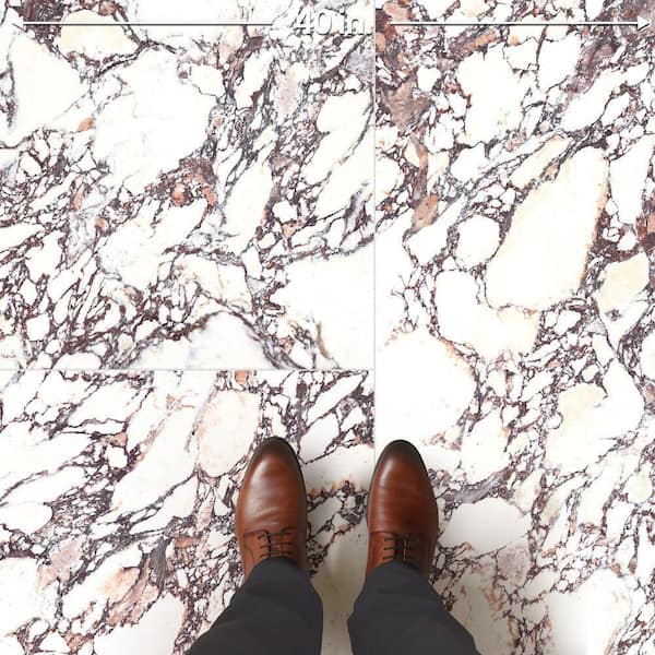 Merola Tile Touche Rubis 23-1/2 in. x 47-1/8 in. Porcelain Floor