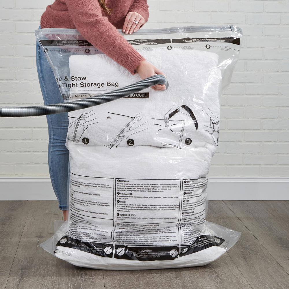 Airtight Jumbo Vacuum Storage Bags for Bedding and Clothes