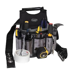 Sparky 9 in. Utility Tool Bag Pouch with Adjustable Tool Belt
