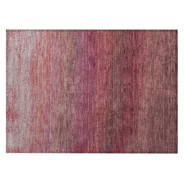 Chantille Machine Washable Indoor/Outdoor Abstract ACN2012 Red 2 ft. x 3 ft. Accent Rug