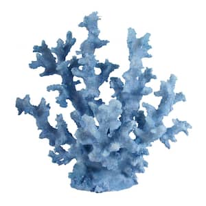 Blue Faux Coral Decor