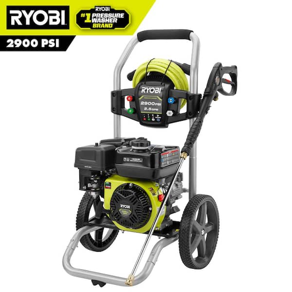 RYOBI 2900 PSI 2.5 GPM Cold Water Gas Pressure Washer with 212cc Engine