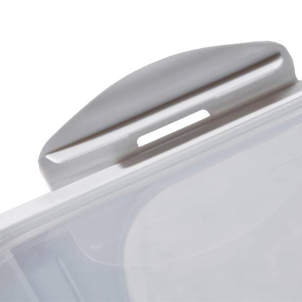25 Liter Rice Storage Container with Wheels and Measuring Cup