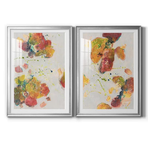 Wexford Home Attracting Love I by Wexford Homes 2-Pieces Framed Abstract Paper Art Print 22.5 in. x 30.5 in.