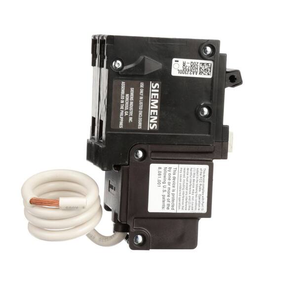 Siemens 25 Amp 2 Pole Type QPF GFCI Circuit Breaker