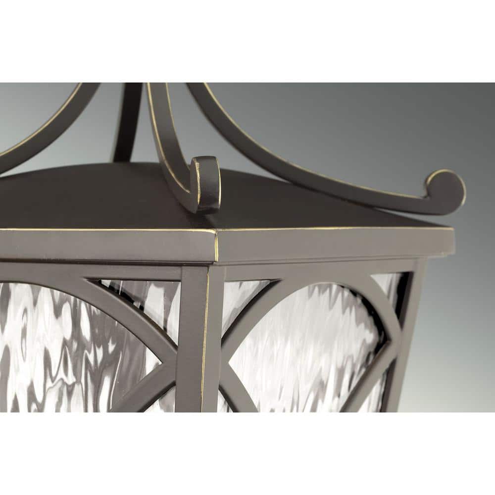 Cadence Oil Rubbed Bronze Outdoor Wall Lantern with Clear Glass