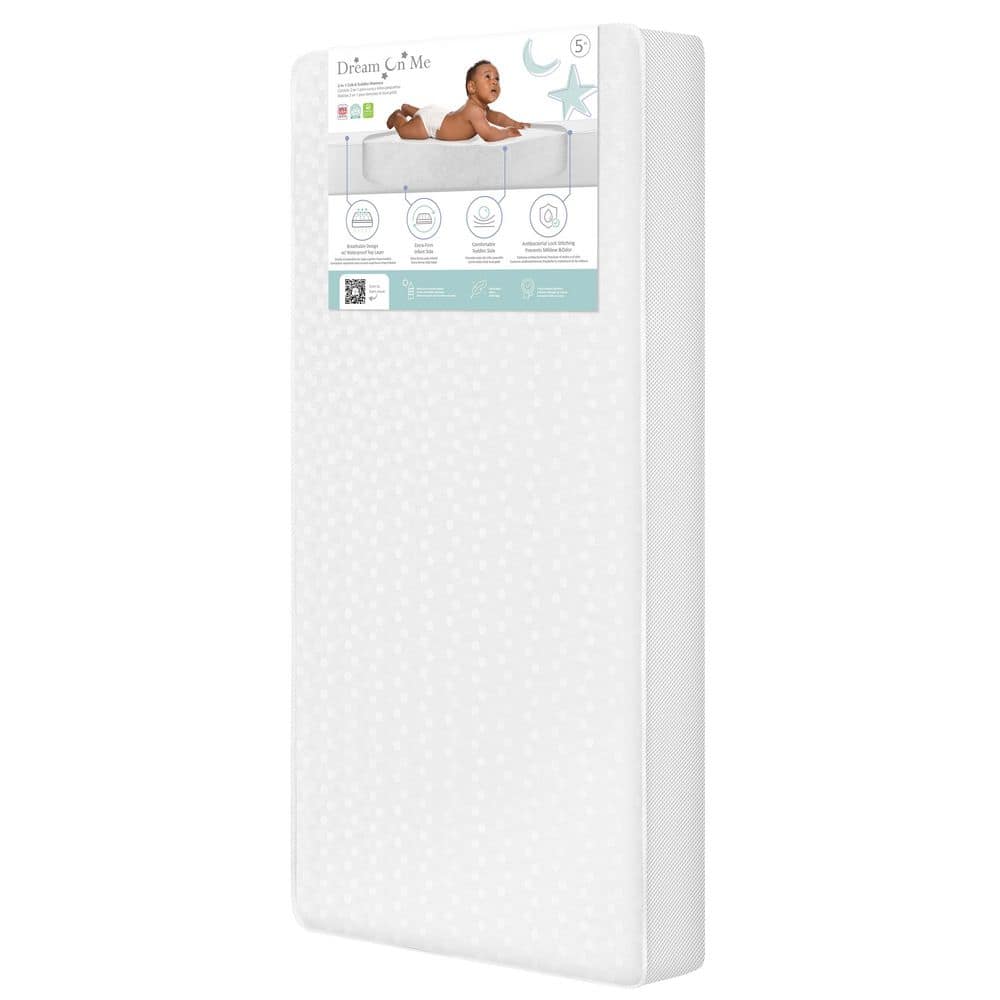 Crib Breathable Orthopedic Firm Foam Standard Mattress price history on PriceWatchPro
