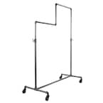 Gray Steel Clothes Rack 50 in. W x 78 in. H