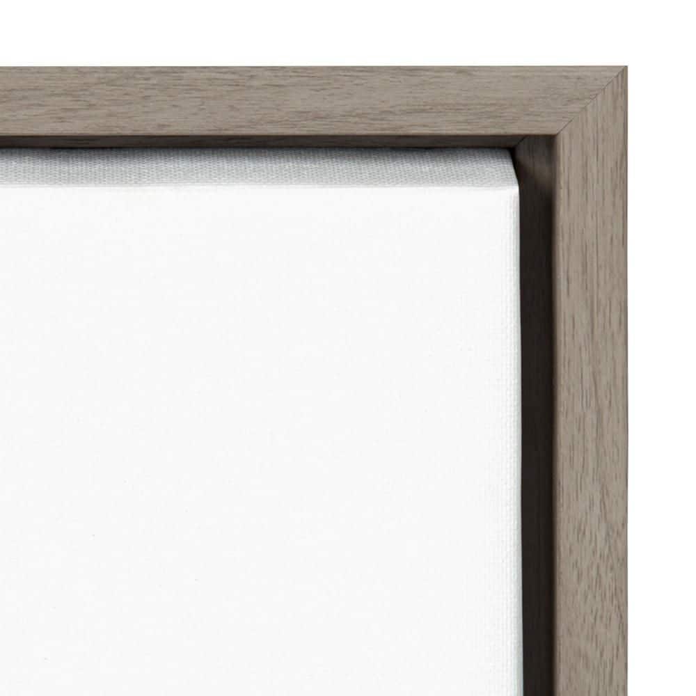 Sylvie Mountains Black and White Canvas Wall Art