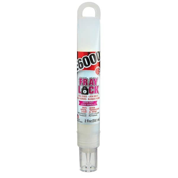 E6000 Fray Lock 2 fl. oz. Clear Glue (6-Pack)