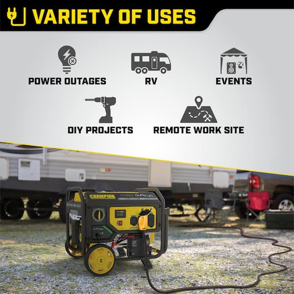Champion Power Equipment 4550/3650-Watt Electric Start Gas
